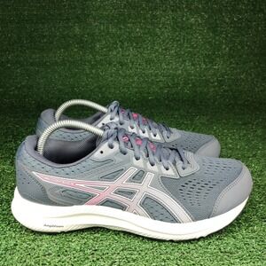 ASICS Running Shoes Womens 9.5 Gray Gel-Contend 8 Athletic Sneakers 1012B320